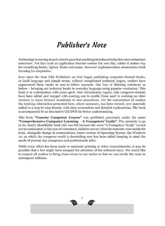 V&s Publishers Concise Computer Course  - Image 4