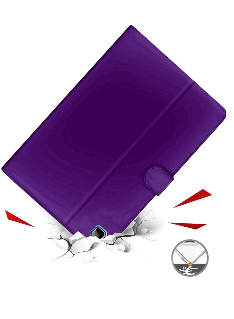 OMAKER High Quality Leather Smart Flip Case Cover With Magnetic Stand For Honor Pad X8 10.1 Inch 2022 / Pad X8 Lite 9.7 Inch 2022 Purple - Image 2