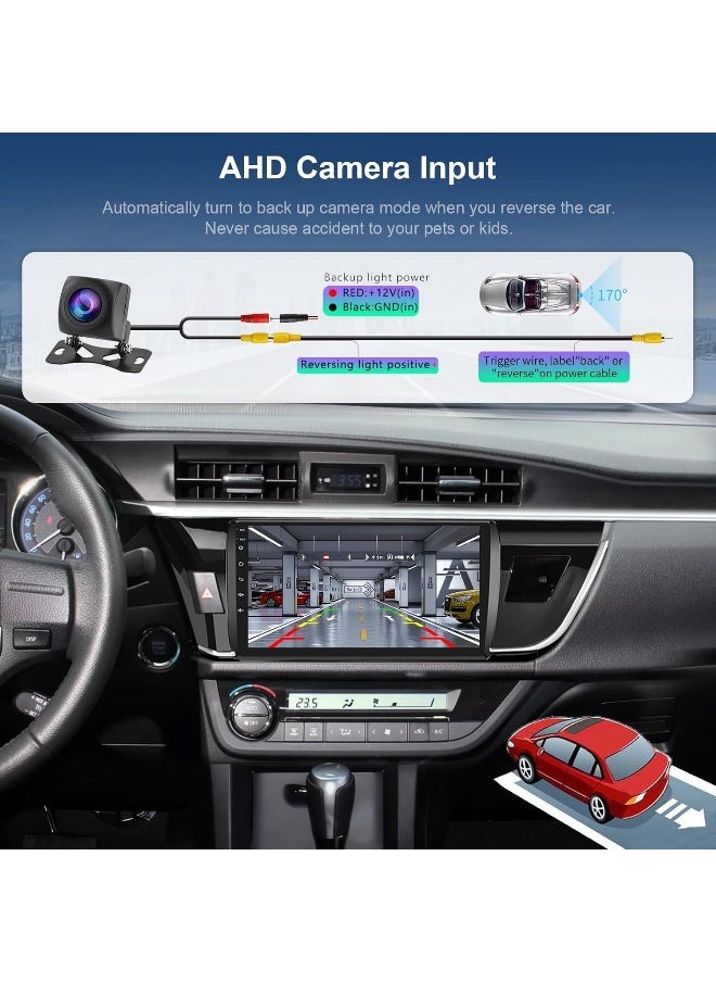 Vierex Android Car Stereo Screen For Toyota Corolla 2014-2016 With Apple Carplay Android Auto Wireless WiFi DSP Radio 4G Touchscreen AHD Camera Included Fast Interface  - Image 4