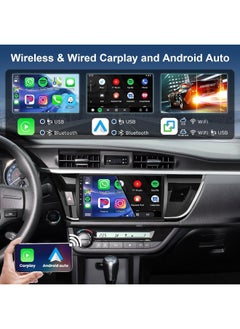 Vierex Android Car Stereo Screen For Toyota Corolla 2014-2016 With Apple Carplay Android Auto Wireless WiFi DSP Radio 4G Touchscreen AHD Camera Included Fast Interface  - Image 2