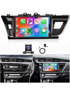 Vierex Android Car Stereo Screen For Toyota Corolla 2014-2016 With Apple Carplay Android Auto Wireless WiFi DSP Radio 4G Touchscreen AHD Camera Included Fast Interface  - Image 1