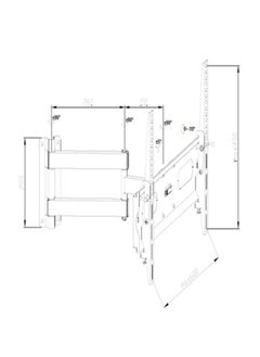 SH 43P Swivel Wall Mount for 23 to 46-inch TV, Black - pzsku/Z5D89F7F2238DE4463590Z/45/_/1676906179/bc16227f-b53e-4d42-898f-5cab7f1d7bbc