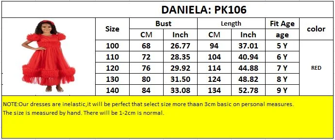 D'Daniela Ruffled Tulle Party Dress
