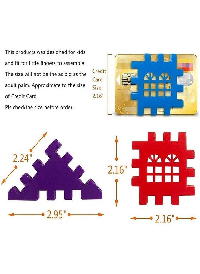 Kiti Kits Educational Play And Learn Plastic Building Block Set (House Interlocking)  - Image 4