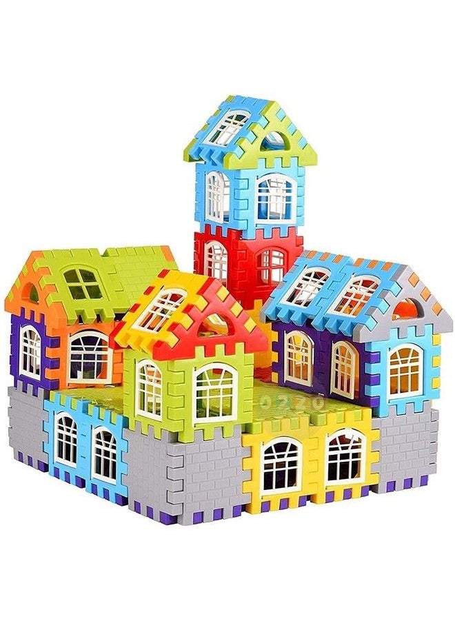 Kiti Kits Educational Play And Learn Plastic Building Block Set (House Interlocking)  - Image 2