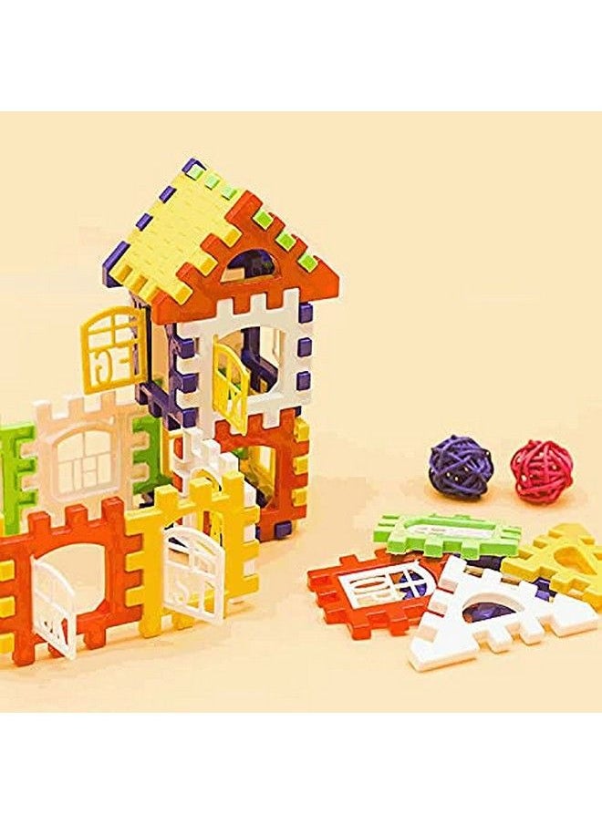 Kiti Kits Educational Play And Learn Plastic Building Block Set (House Interlocking)  - Image 3