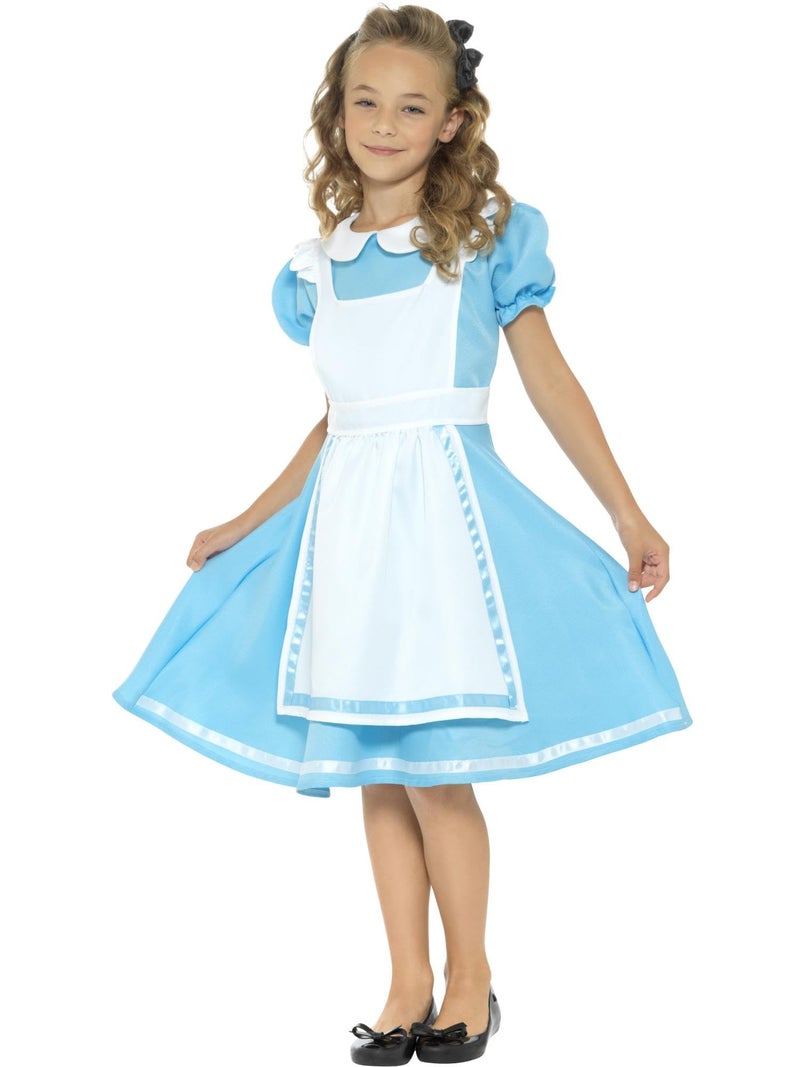 Smiffys زي الأميرة من أرض العجائب، أزرق - Image 1