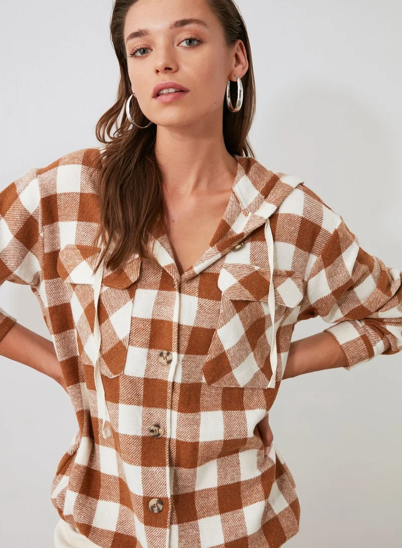 trendyol Checked Shirt