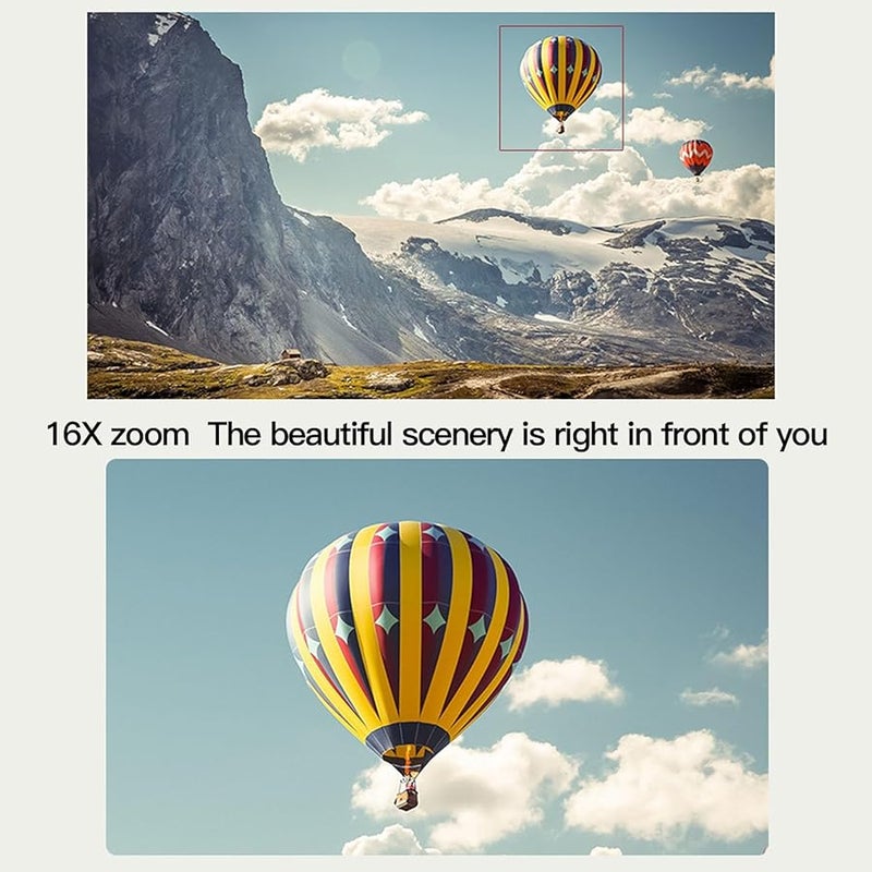 Black Digital Camera 16x Zoom 11 Filters Anti Shake Vlogging Camera For Kids Travel - Image 4