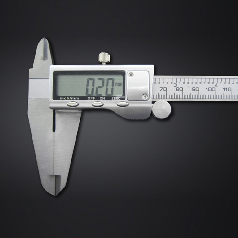 Electronic Digital Vernier Caliper Stainless Steel Measuring Tool 150mm Metric for Inside Outside Depth Length Height and Thickness Measurements - Image 3