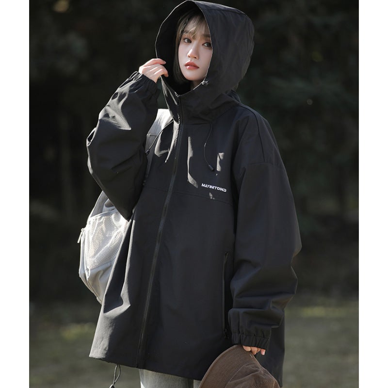 Mountain Jacket Women'S Fashion Brand American Hooded Sun Protection Windbreaker Men'S And Women'S Outdoor Workwear Jacket - Image 3