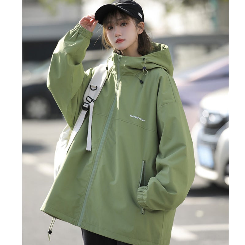 Mountain Jacket Women'S Fashion Brand American Hooded Sun Protection Windbreaker Men'S And Women'S Outdoor Workwear Jacket - Image 5