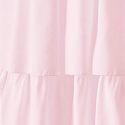 Curtainworks Flounced Ruffle Rod Pocket Curtain Panel, 95 inch, Pink, 1 Panel, 1Q82460APK - Image 5