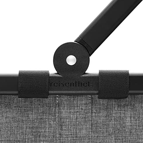 reisenthel carrybag twist silver - Sturdy shopping basket with plenty of storage space and practical inner pocket - Elegant and water-repellent design - Image 5