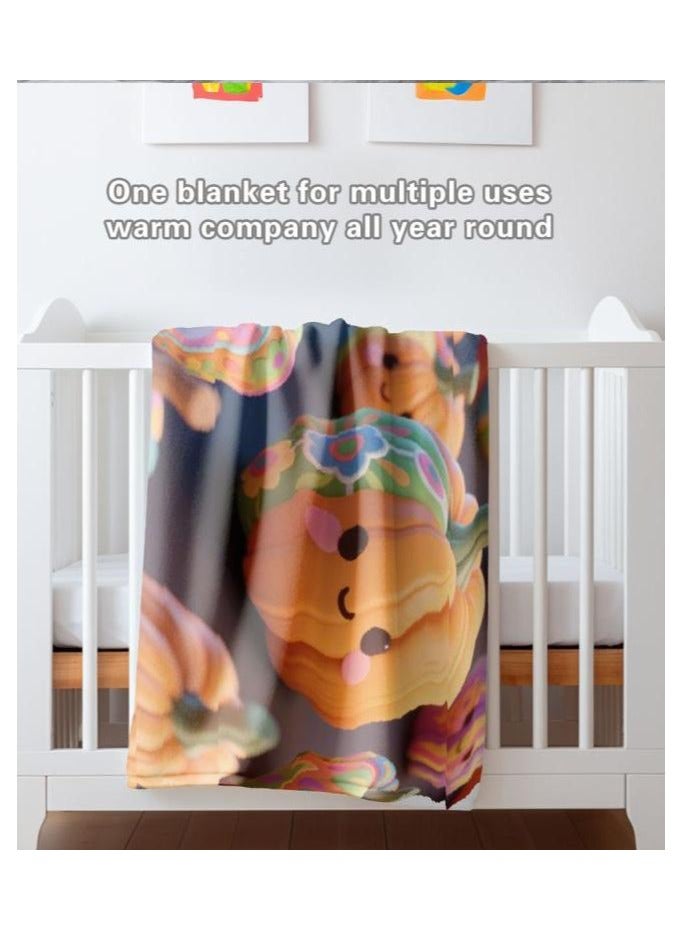 general Flannel thin blanket (warm and comfortable, suitable for sleep, gaming, dust removal and sandproof) 150cm*200cm - 793 - Image 5