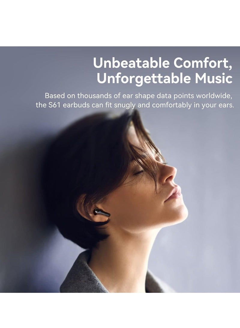 Captaintech Wireless Earbuds Bluetooth V5.3 Headphones in-Ear, USB-C Fast Charge, Clear Sound, Built-in HD Mic, Touch Control, 48H Playtime, IPX8 Waterproof for Sport Wireless Headphones - Image 5