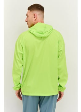 PUMA Men Sportswear Fit Long Sleeve Running Jacket, Lime Powder  - Image 2