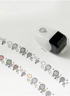 Generic Children's Handmade Roller Stamp Handbook Supplies Stationery Cute Decoration Cartoon Painting Colouring Stamps  - Image 5