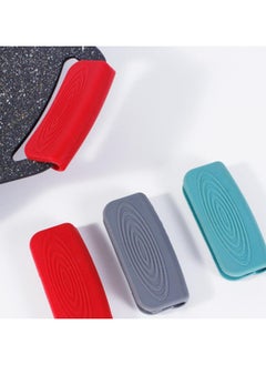 Oasisgalore 3Pcs Silicone Handles for The Whatever Pan,for cast iron skillet/pot assist handles and dual handle pans  - Image 5