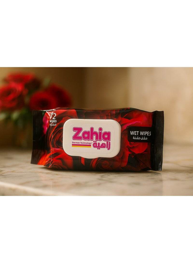 Baby Wipes Zahia, 72 Count