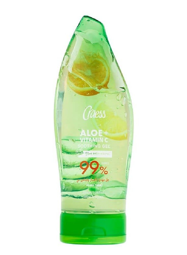 Craess Aloe Vera & Vitamin C Soothing Gel - 265 ml - Image 1