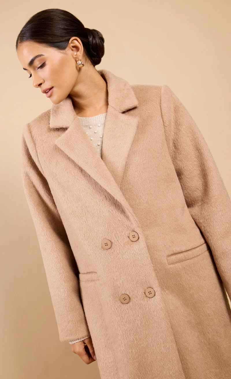 Little Mistress Oatmeal Coat