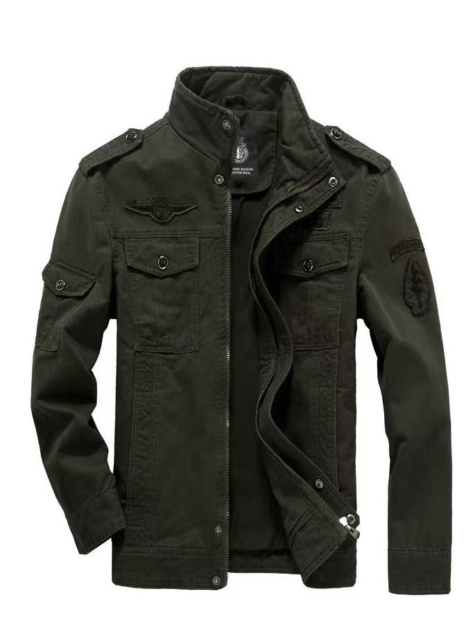 Airborne Men's New Autumn/Winter Fashion Simple Casual Jacket 