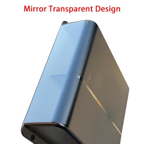 JVMA Center Console Organizer Tray for Tesla Model Y 2024 2023 2022 2021 and Model 3 2021-2023 Accessories with Backlight Transparent Smooth Slide 3 Carbon Edition Upgrade - Image 2