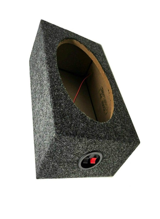Audiotek Angled Style 6 x 9 Inch Car Audio Enclosures MDF Sturdy Constructed Speaker Boxes Product for Great Audio, Sound, Speaker Experiences -2 Boxes - Image 4