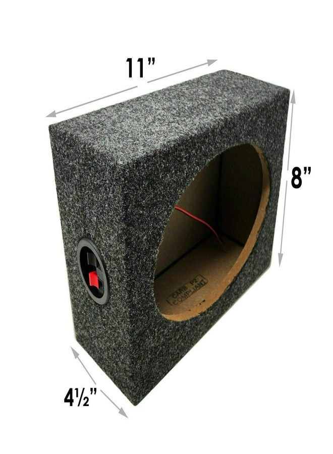 Audiotek Angled Style 6 x 9 Inch Car Audio Enclosures MDF Sturdy Constructed Speaker Boxes Product for Great Audio, Sound, Speaker Experiences -2 Boxes - Image 3
