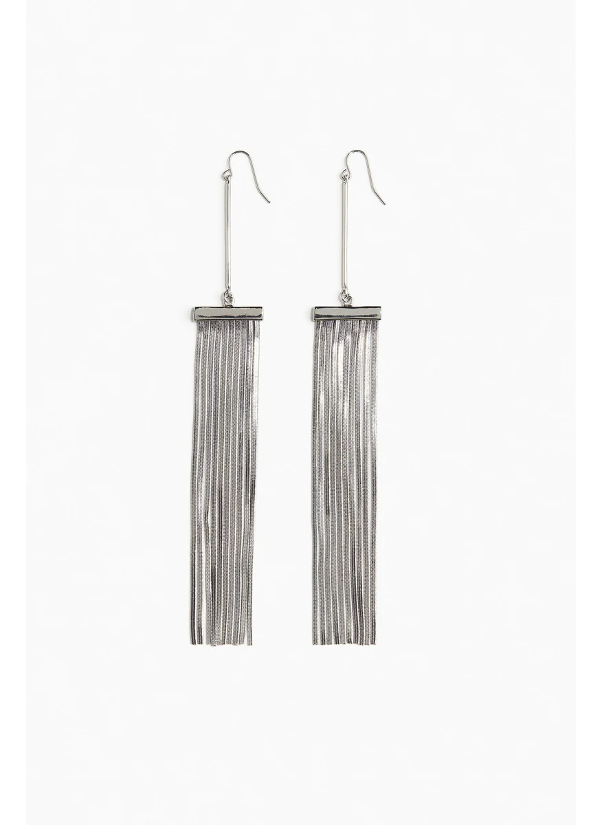اتش اند ام Fringe-Detail Earrings