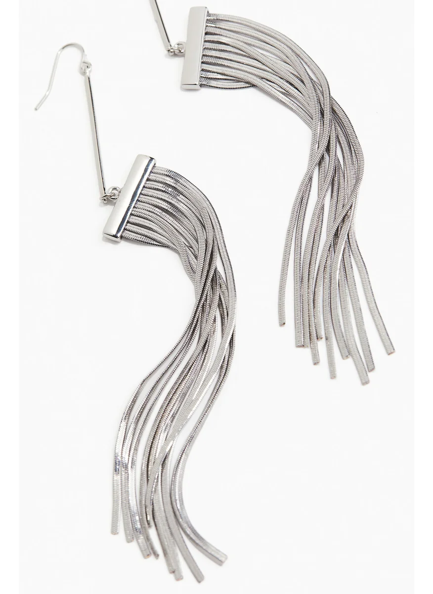 اتش اند ام Fringe-Detail Earrings