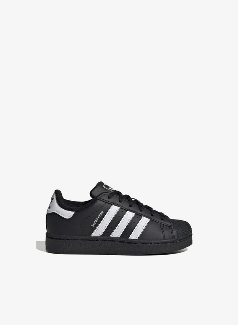اديداس اوريجينالز أحذية أديداس سوبرستار  سي يو للأطفال باللون الأسود من أوريجينالز