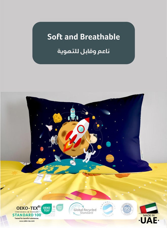 كوتون هوم واقي وسادة مغلف مضاد للماء من البولي يوريثان مقاس 50 × 75 سم - قطعة واحدة، أبيض - Image 3