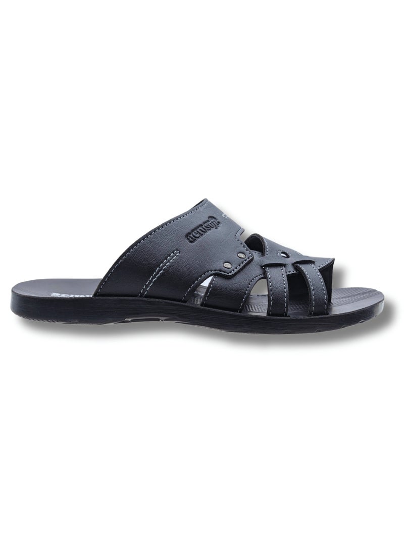 Aerosoft Men's Slippers P2810 Black - Image 3
