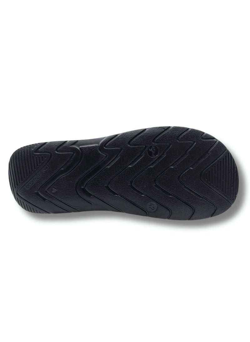 Aerosoft Men's Slippers P2810 Black - Image 4