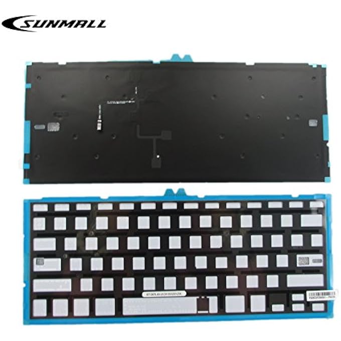 BACKLIGHT BACKLIT KEYBOARD REPLACEMENT FOR APPLE MACBOOK AIR 13" A1369 (2011) A1466 (2012-2015) MJVE2LL/A MD760LL/A MC965LL/A MD231LL/A MJVG2LL/A SERIES LAPTOP KEYBOARD (6 MONTHS WARRANTY) - Image 2