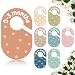 Yewfold Baby Closet Dividers Baby Clothes Dividers for Closet Clothes Organizer for Nursery Closets Decor Divider Hangers for Sorting 8 Sizes from Newborn to 12 Months - Image 2