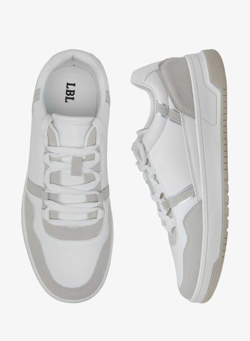 ال بي ال من شو اكسبرس سنيكرز رجالي بألواح وإغلاق برباط - Image 2