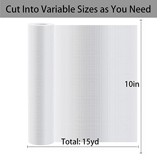 Seneme Water Soluble Stabilizer for Embroidery Topping Film (10 in x 15 yd Roll), Seneme 35um Clear Embroidery Stabilizers - Wash Away Embroidery Stabilizer for Machine Embroidery Stabilizer and Hand Sewing - Image 2