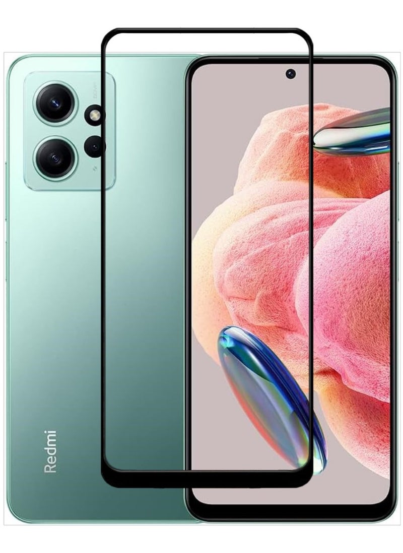 ACLIX Antistatic ESD Dustproof Premium Quality High Definition Tempered Glass Screen Protector Designed For Xiaomi Redmi Note 12 4G - Image 1