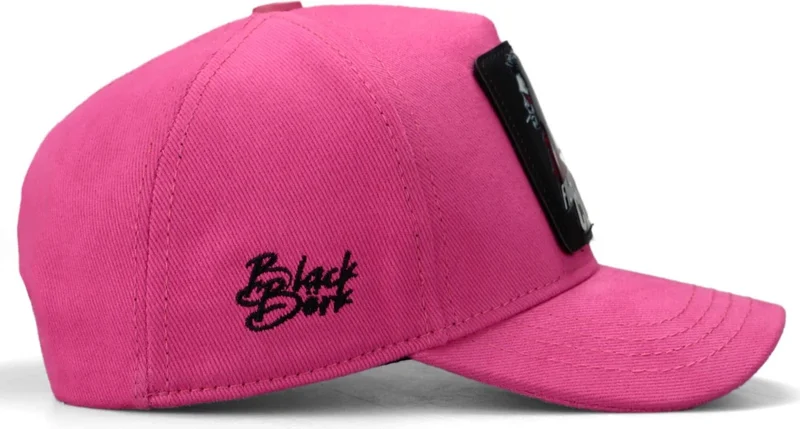 Black Börk BlackBörk V1 Kids Baseball Chick - Pink Children's Hat (Cap) with 27 Code Logo
