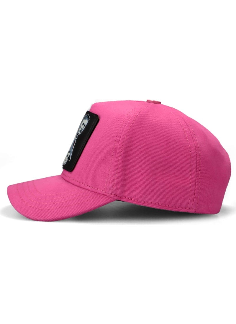 Black Börk BlackBörk V1 Kids Baseball Chick - Pink Children's Hat (Cap) with 27 Code Logo  - Image 5