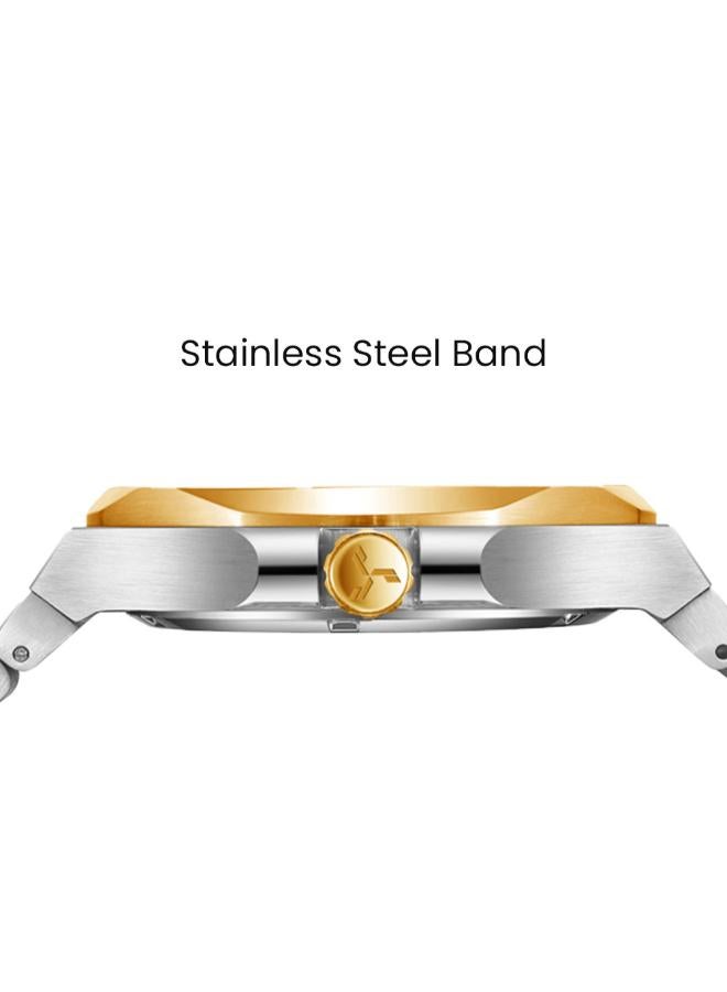 TORNADO Men's Stainless Steel Analog Watch T21001-TBSHG - 43 mm - Image 5