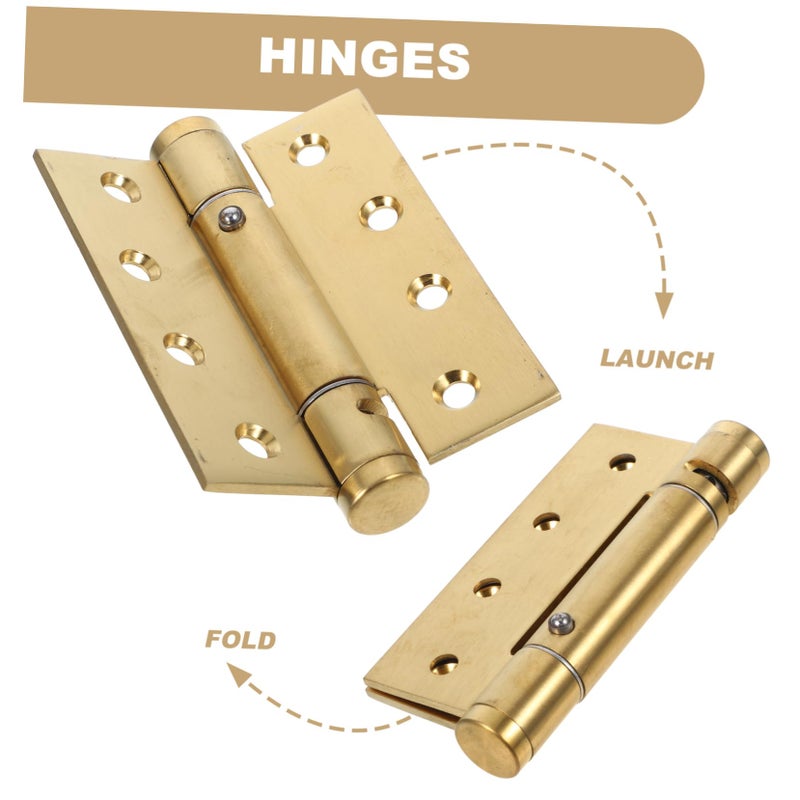 Heavy Duty Self Closing Door Hinges 10X7 6X0 3CM Durable Easy to Install - Image 4