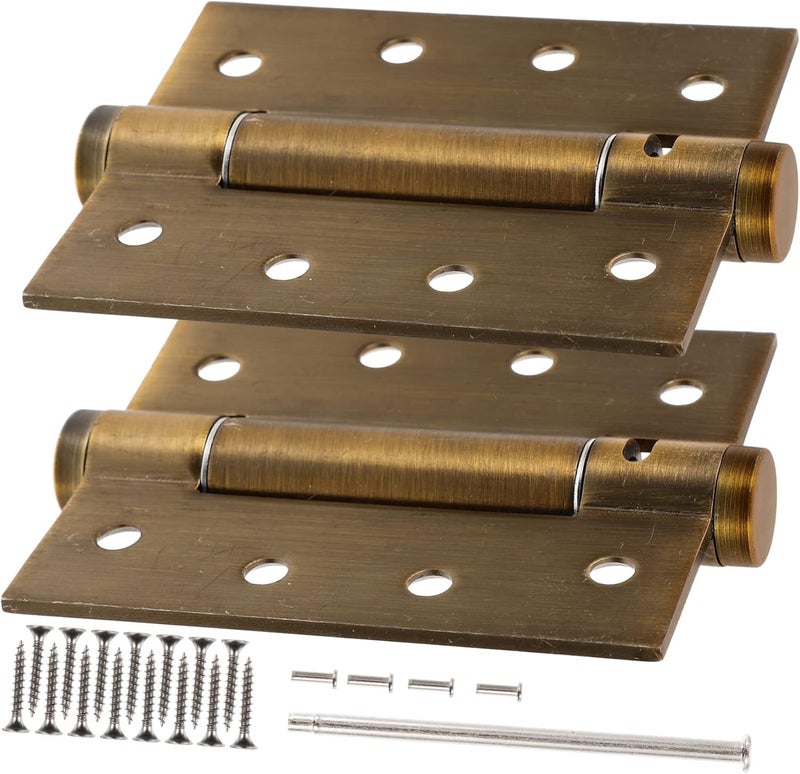 Heavy Duty Self Closing Door Hinges 10X7 6X0 3CM Durable Easy to Install - Image 1