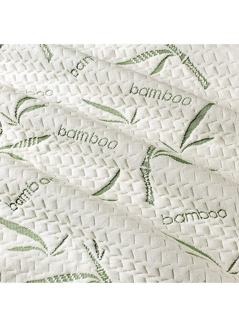 Utopia Bedding Utopia Bedding Waterproof Mattress Protector Queen Size  Viscose Made from Bamboo Mattress Cover 200 GSM  Fits 17 Inches Deep  Breathable  Fitted Style with Stretchable Pockets  - Image 4