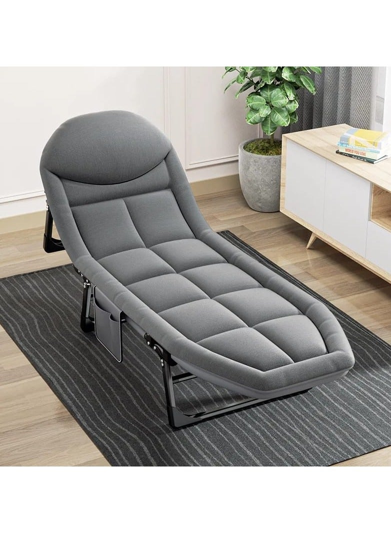 DubaiGallery Large Sofa Simple Single-person Folding-bed Multifunctional Recliner Chair 5-gear Adjustment Living Room Furniture Stereo Sponge - Image 3