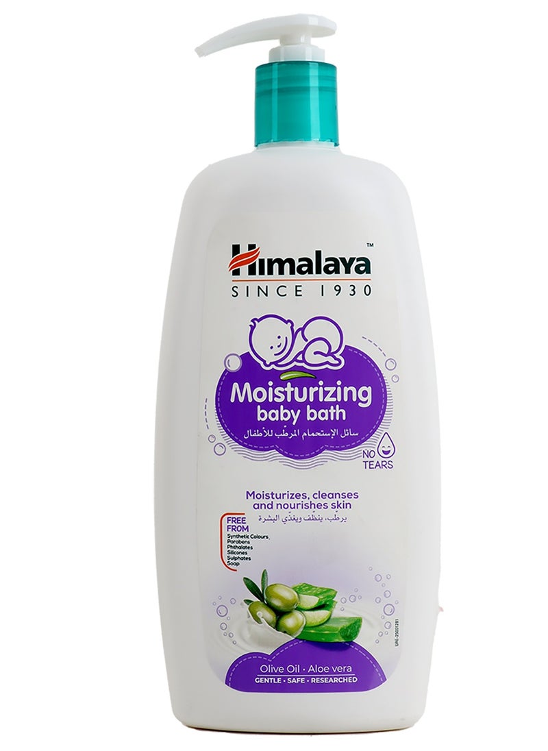 Himalaya - Moisturizing Baby Bath With Olive Oil And Aloe Vera 800 ml - Image 1