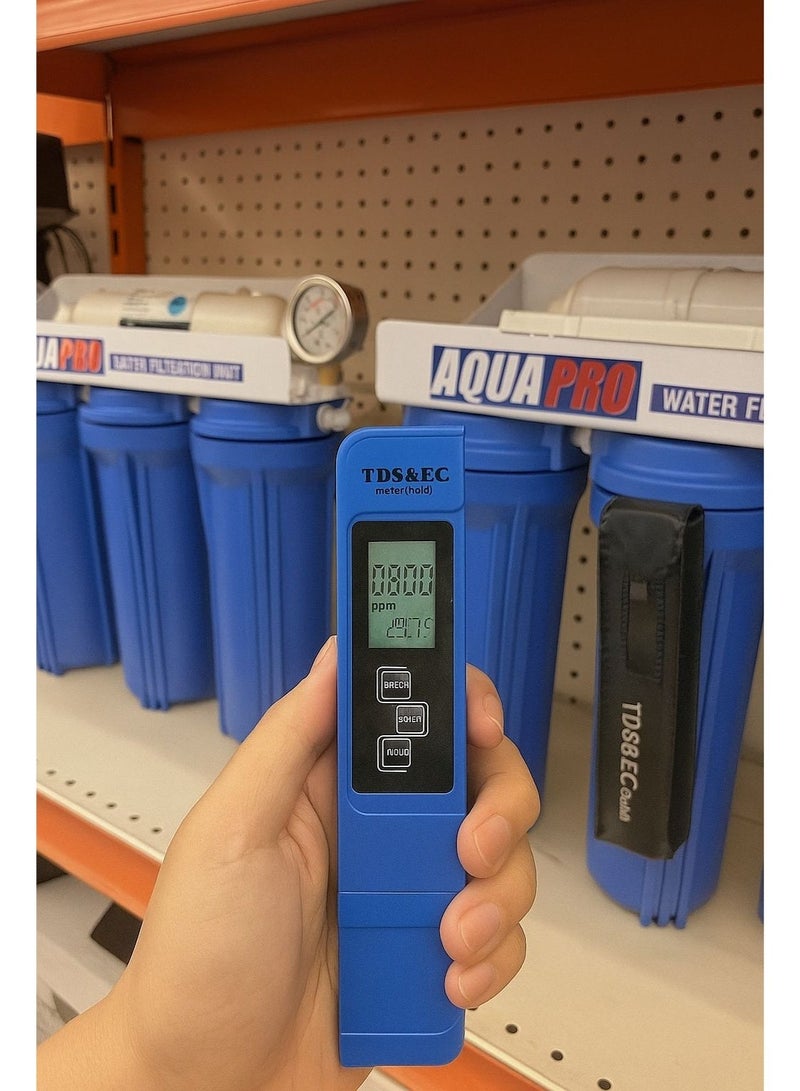 جهاز قياس ملوحة المياه الرقمي شاشة LCD - Image 4